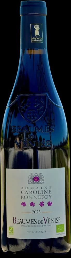 Bouteille Beaumes-de-Venise (Cru Beaumes-de-Venise), vin rouge, Domaine Caroline Bonnefoy