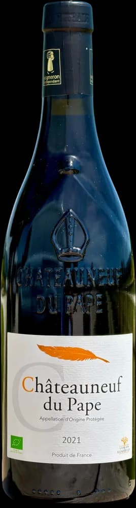 Bouteille Châteauneuf-du-Pape — « La Plume » (Cru Châteauneuf-du-Pape), vin rouge, Cuvées « La Plume »
