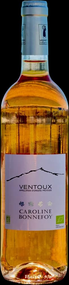 Bouteille Ventoux — Rosé (AOP Ventoux), vin rosé, Domaine Caroline Bonnefoy