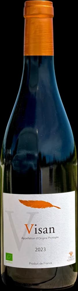Bouteille Visan — « La Plume » (Côtes du Rhône Villages Visan), vin rouge, Cuvées « La Plume »